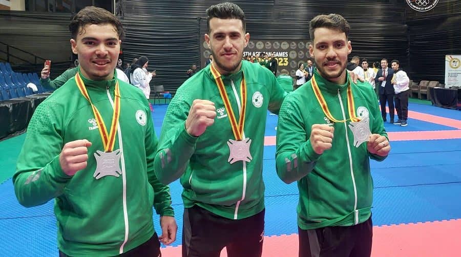 Jeux africains : l'Algérie toujours en 3e position au classement provisoire avec 86 médailles