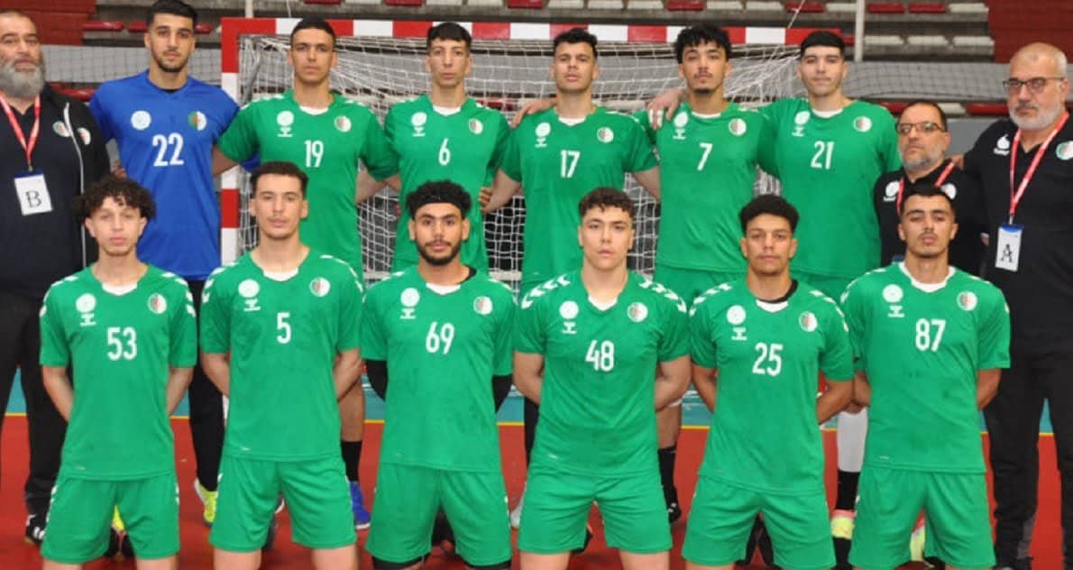 L’équipe d’Algérie U17 de handball