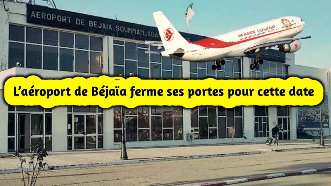 Aéroport de Bejaïa : Fermeture temporaire et transfert des vols, dates et raisons !