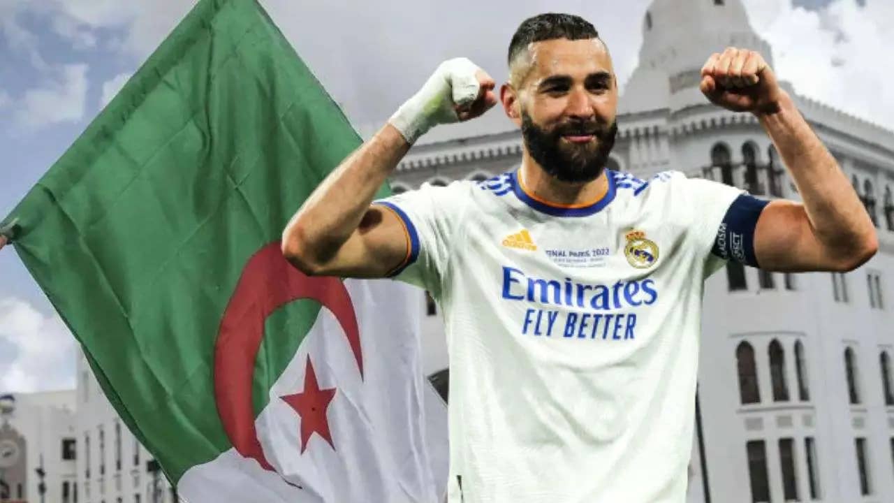 Karim Benzema séduit par les enceintes sportives en Algérie