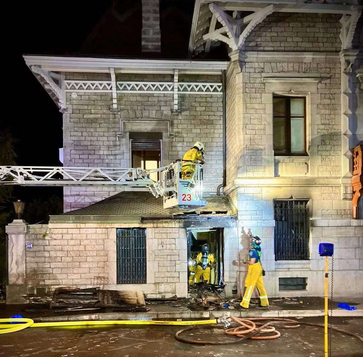 Genève : Le consulat Général d'Algérie victime d'incendie Genève Le consulat Général d'Algérie victime d'incendie