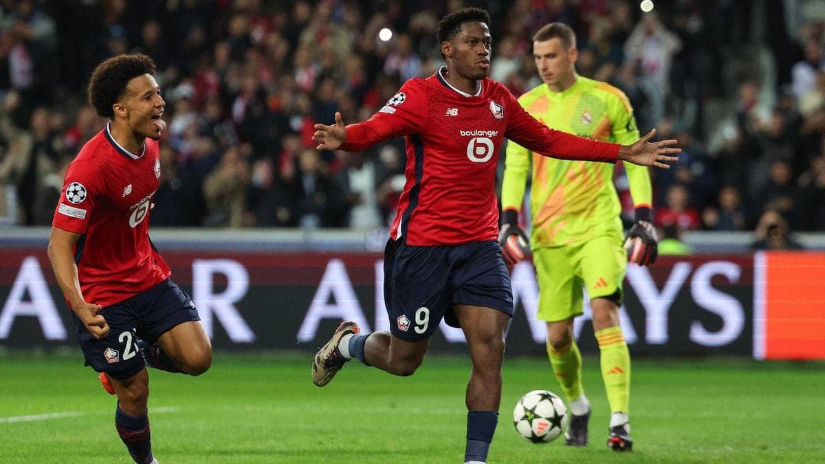 Ligue des Champions : Lille renverse un Real Madrid décevant (1-0)