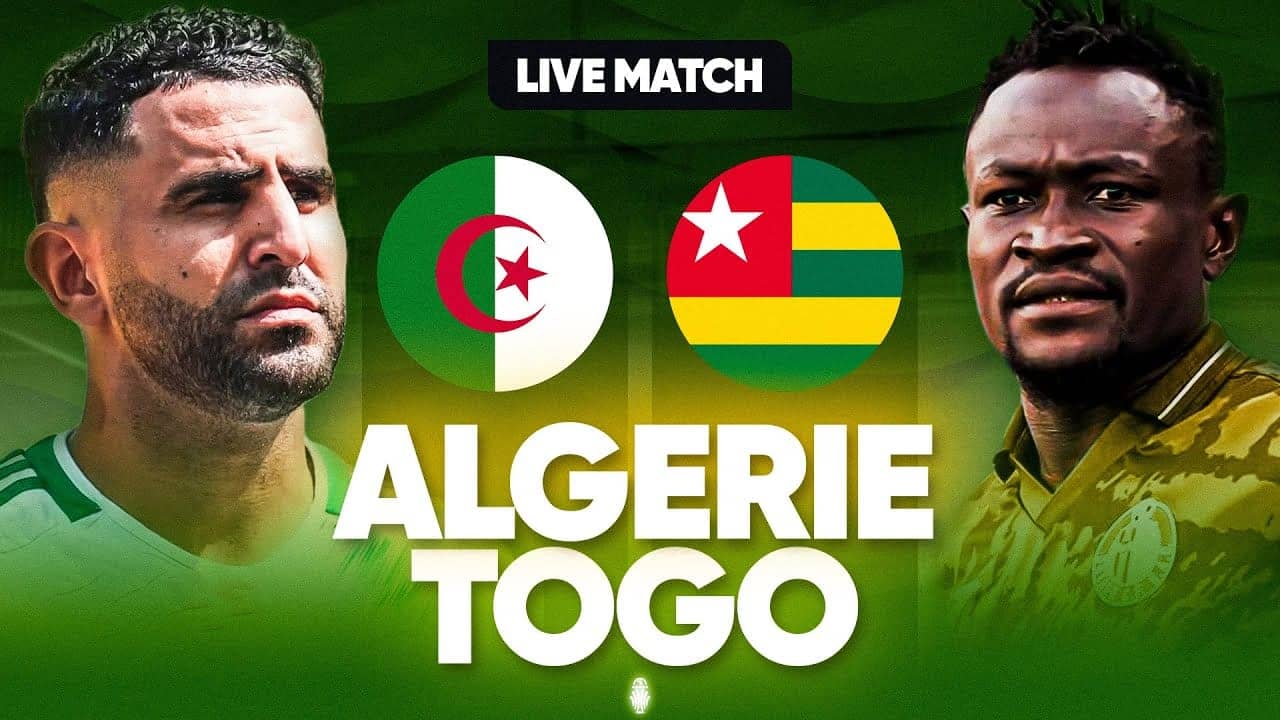 Match retour Algérie-Togo