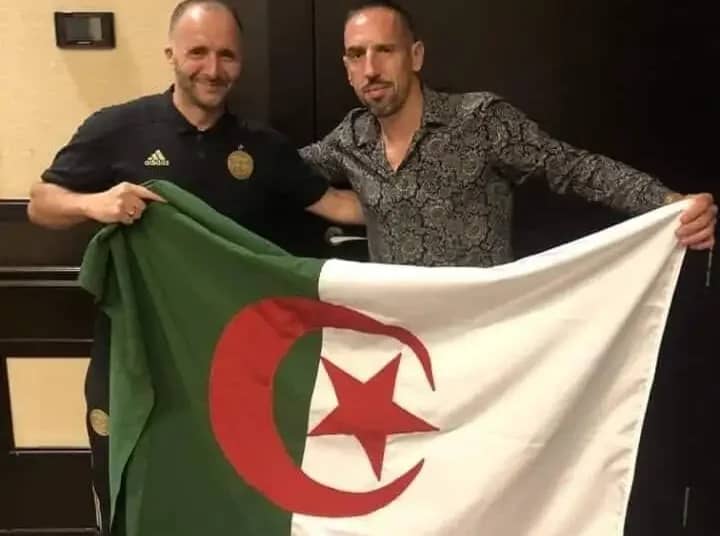 Franck Ribéry a toujours exprimé son amour pour l'Algérie Franck Ribéry