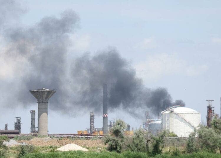 Incendie dans une installation gazière de Sonatrach