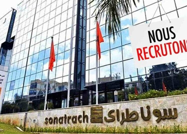 Sonatrach recrute dans ces différents domaines