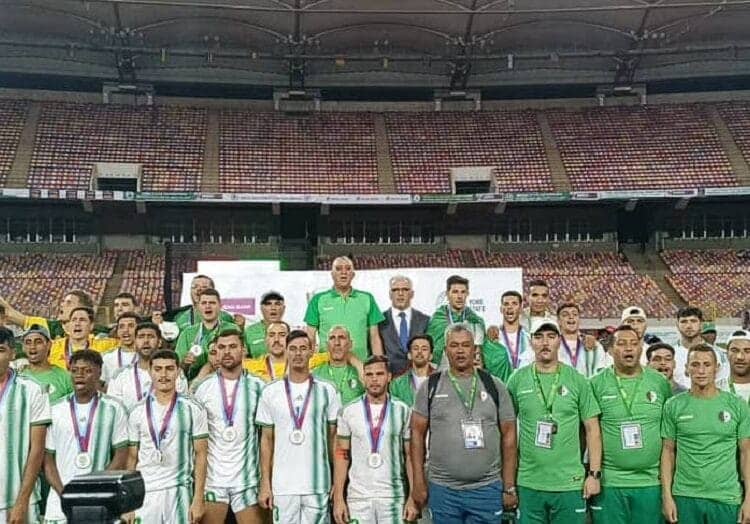 Jeux africains militaires : L’Algérie remporte l’or et vise la Coupe du monde Jeux africains militaires : L’Algérie remporte l’or et vise la Coupe du monde