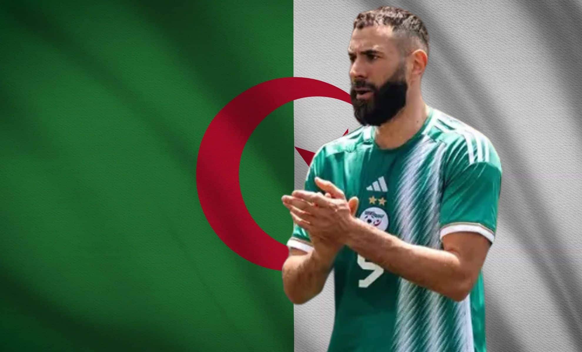 Karim Benzema et le maillot algérien : un geste fort qui enflamme la toile ! Karim Benzema et le maillot algérien : un geste fort qui enflamme la toile !