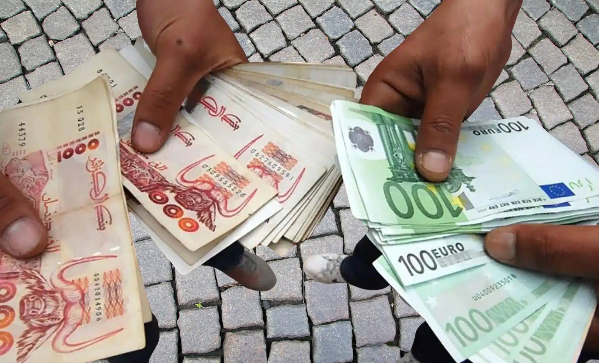 Algérie : les taux de change de l’euro chutent