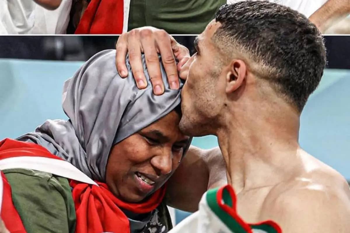 Achraf Hakimi : ses émouvantes confidences sur sa mère Achraf Hakimi : ses émouvantes confidences sur sa mère