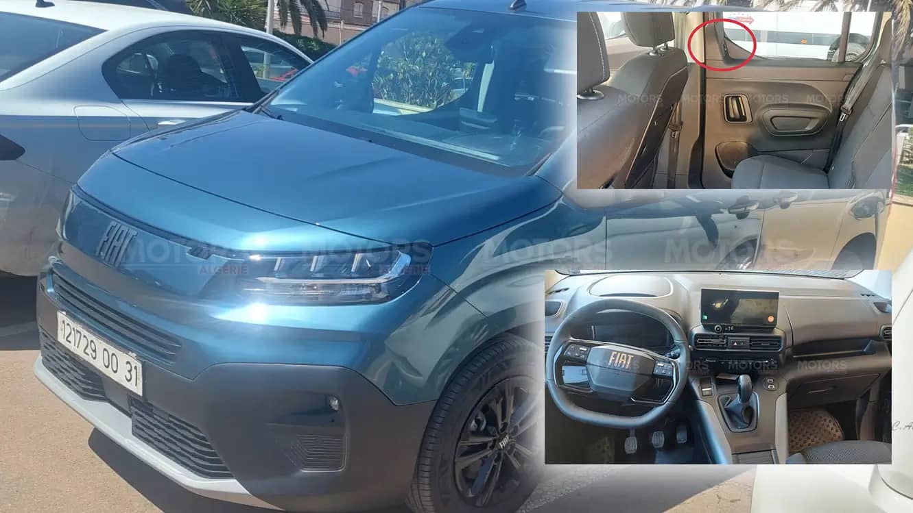 Fiat Algérie frappe fort : un nouveau modèle haut de gamme produit localement ! Doblò Panorama Club