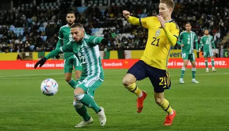 Algérie–Suède (3-4) : les Fennecs s'inclinent face aux Bleu et Jaune Algérie–Suède (3-4) : les Fennecs s'inclinent face aux Bleu et Jaune