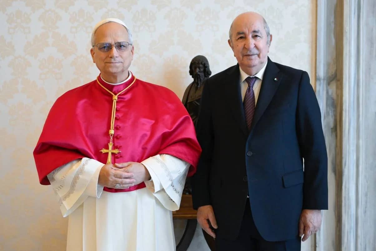 Réaction de l'Algérie à la venue du Pape Léon XIV