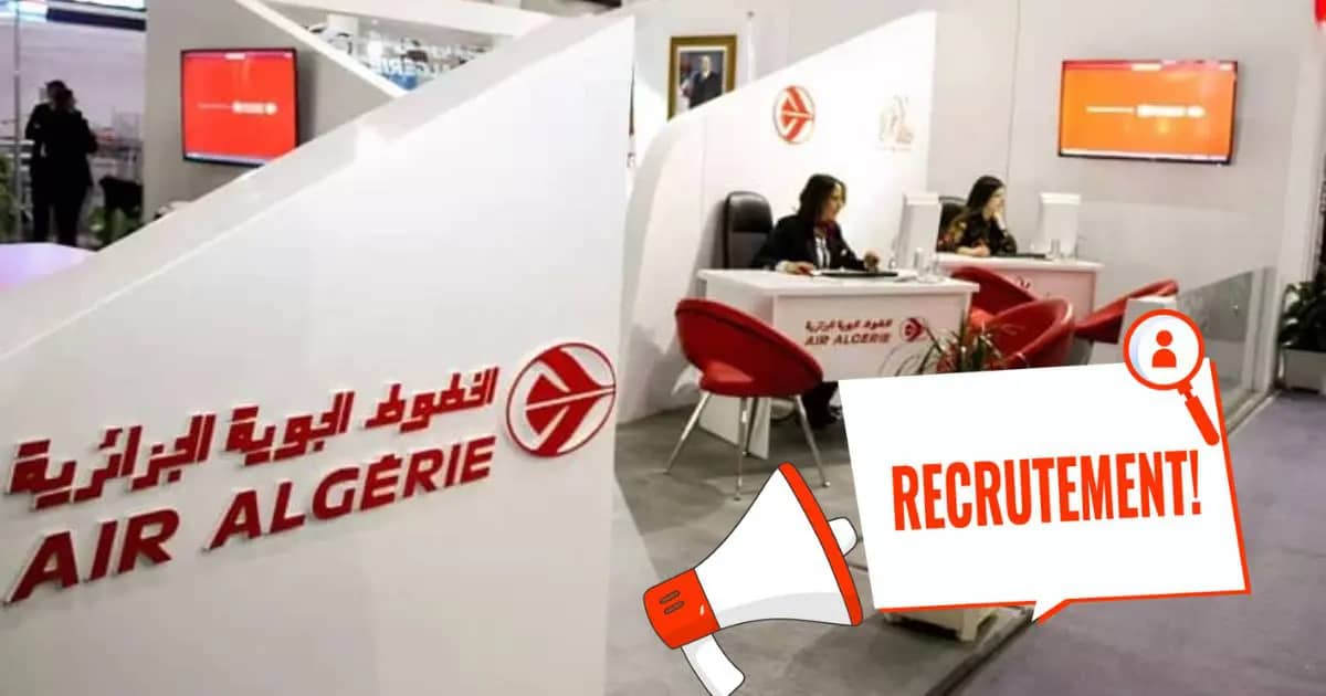 Votre carrière dans l'aviation commence ici : Rejoignez l'équipe de Air Algérie en 2025 Rejoignez Air Algérie : découvrez comment postuler à la nouvelle campagne de recrutement 2025