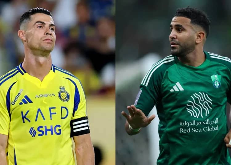 Riyad Mahrez surclasse Cristiano Ronaldo en Arabie Saoudite Riyad Mahrez surclasse Cristiano Ronaldo en Arabie Saoudite