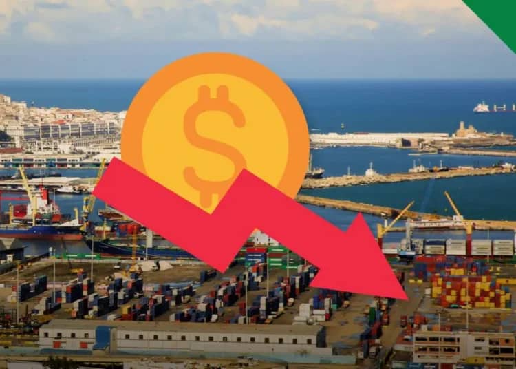 L’Algérie enregistre un déficit record de 269 milliards DA dans son commerce extérieur selon l’ONS