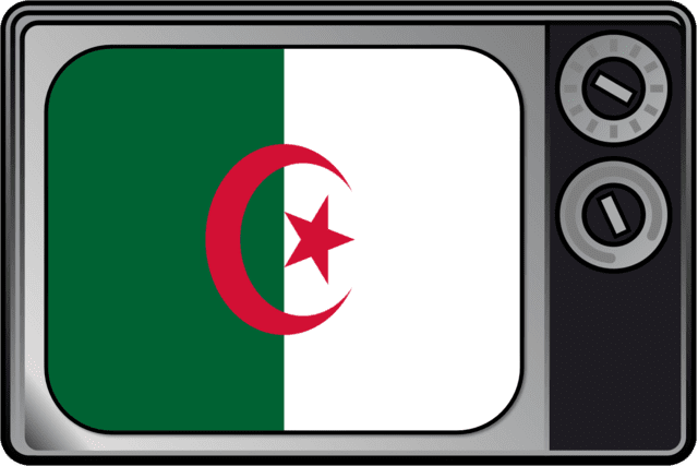 Algeria flag tv