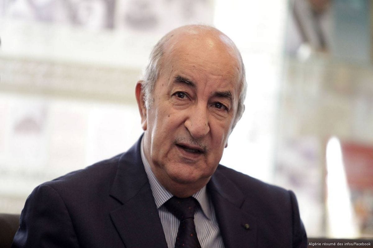 Abdelmadjid Tebboune algerie discour haine criminalisation 1