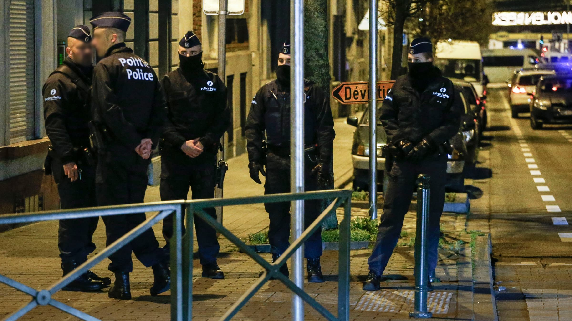 arrestation d'un suspect en belgique