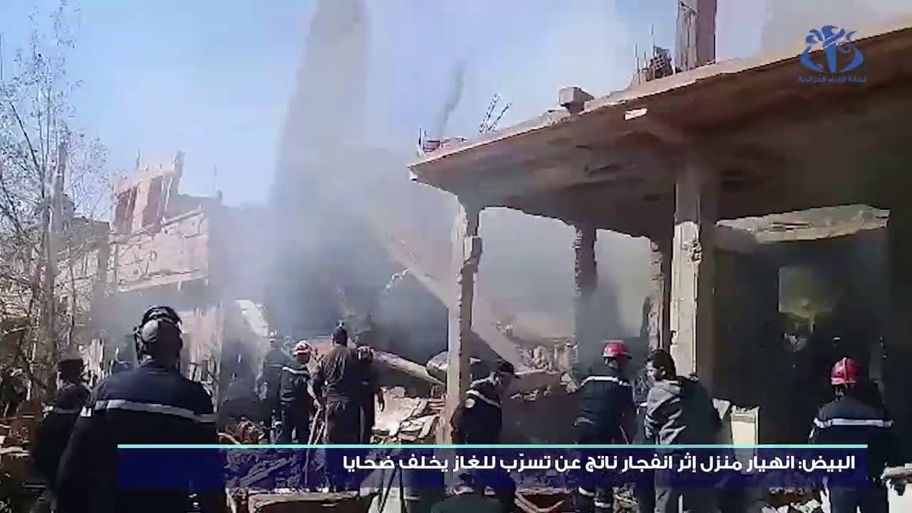 Une explosion due à une fuite de gaz fait cinq morts et plusieurs blessés en Algérie
