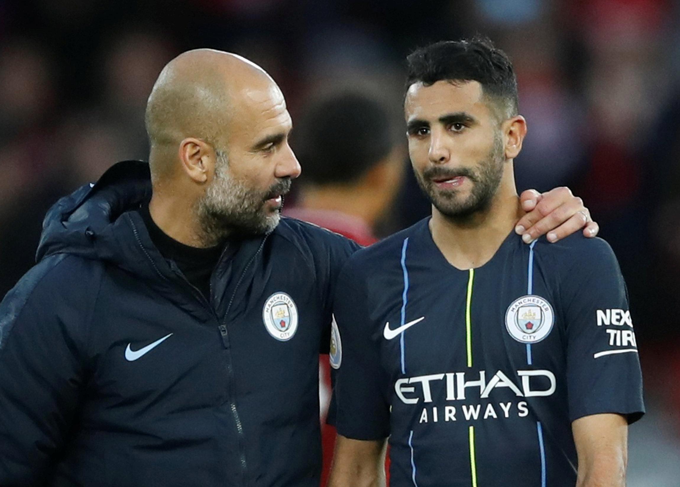 Mahrez injurié par certains supporters durant le match City- United (Vidéo)