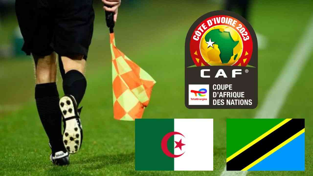 Tanzanie – Algérie :la liste des arbitres désignés pour diriger le match