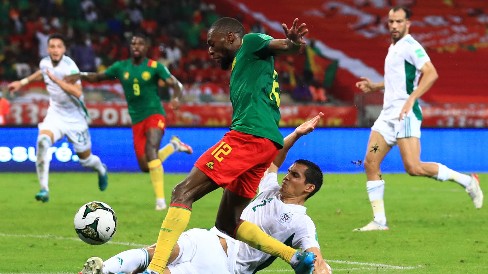 Algérie-Cameroun: Song retrace le film du match