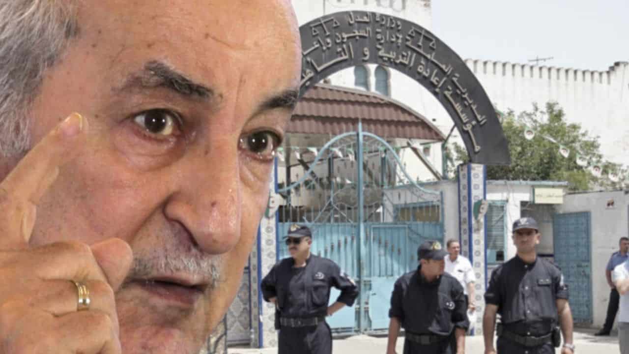 algerie tebboune grace presidentielle prisonnier