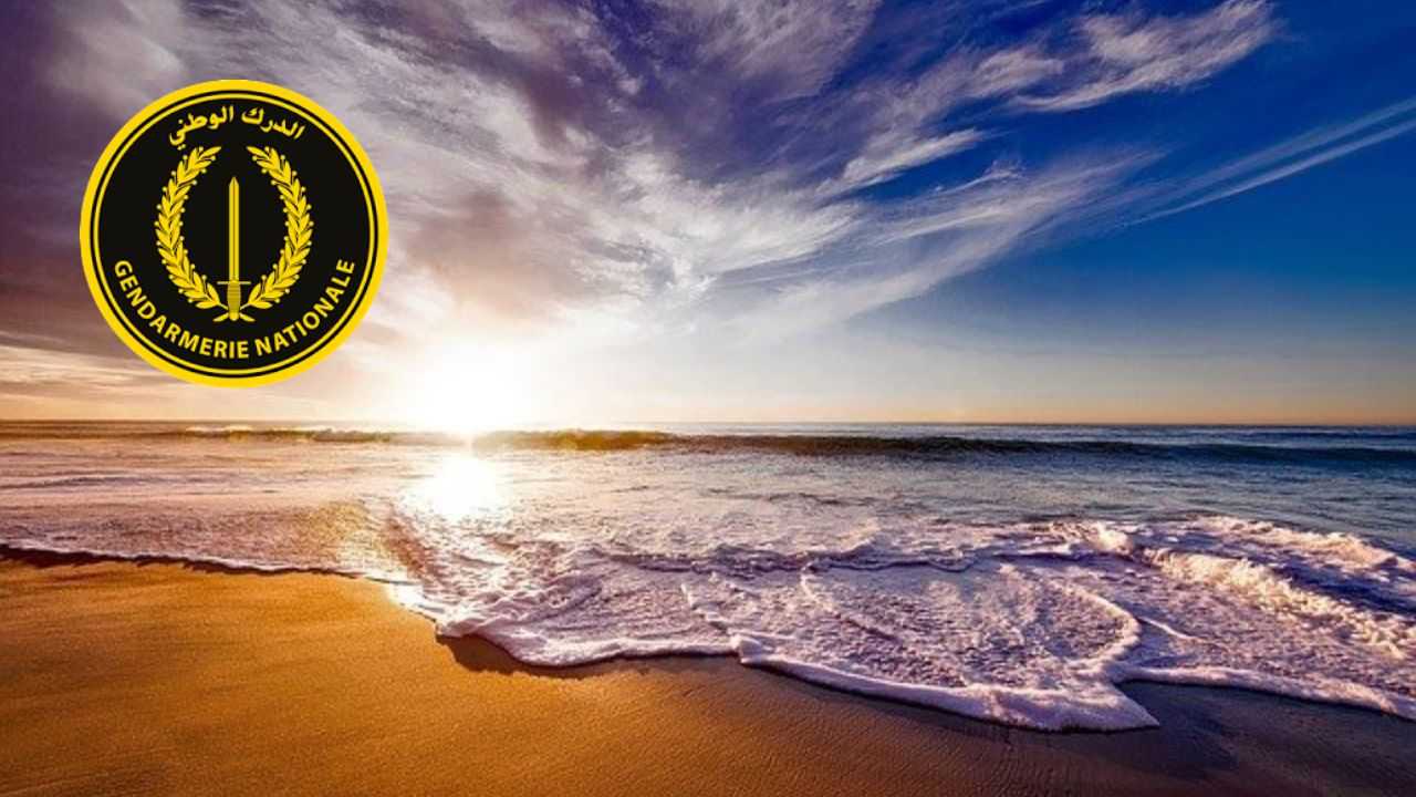 ete 2022 algerie services securite trousses delinquants plages