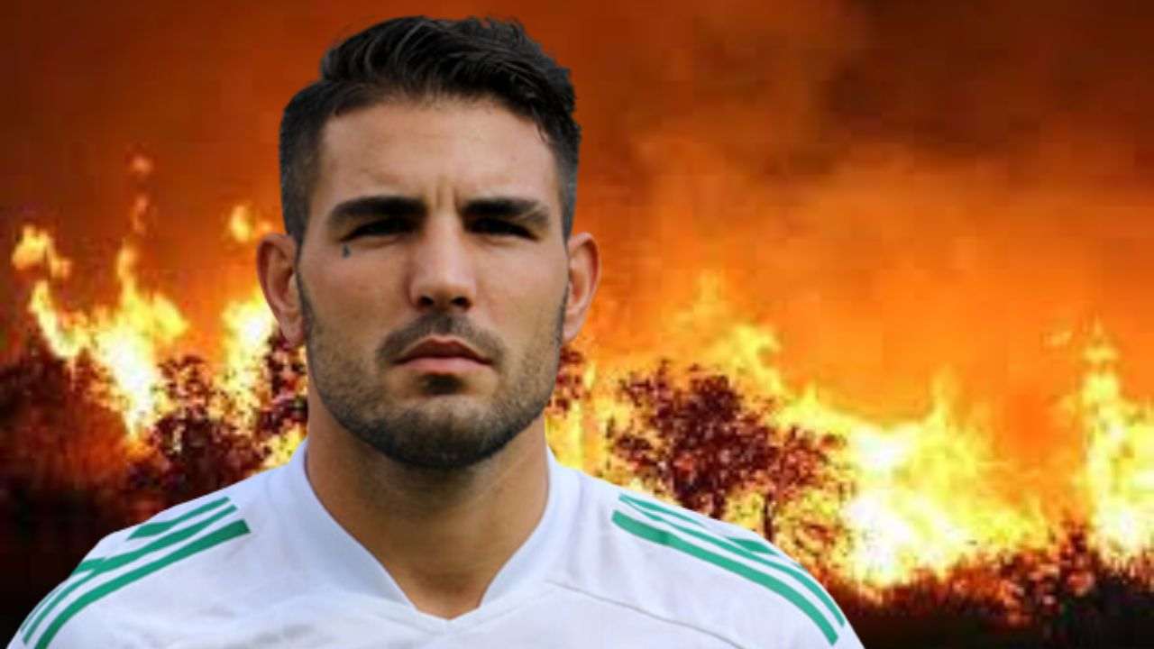 Algérie : Andy Delort apporte son soutien aux wilayas touchées par les feux de forêts