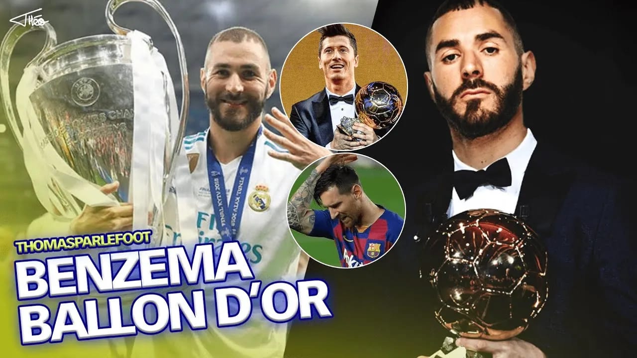  Ballon d'Or 2022 : le franco algérien Benzema sera probablement sacré ce lundi 17 octobre