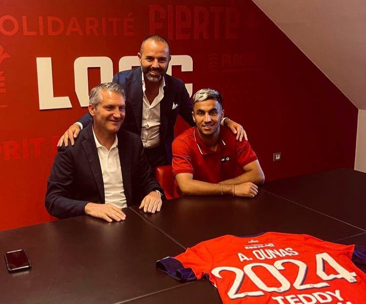 Lille : le LOSC annonce l'arrivée d'Adam Ounas