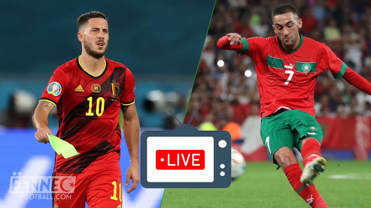 Coupe du monde Belgique – Maroc : Voici la Date, l’heure et chaines de diffusions de la rencontre