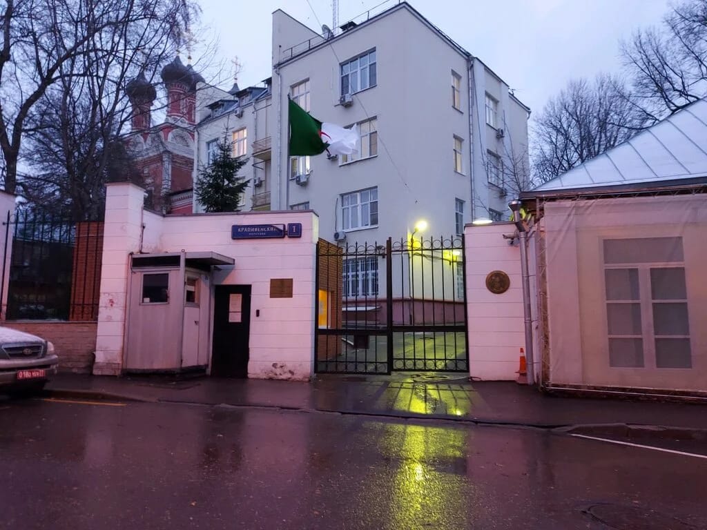 Russie : le bâtiment de l’ambassade d’Algérie à Moscou ravagé par un incendie