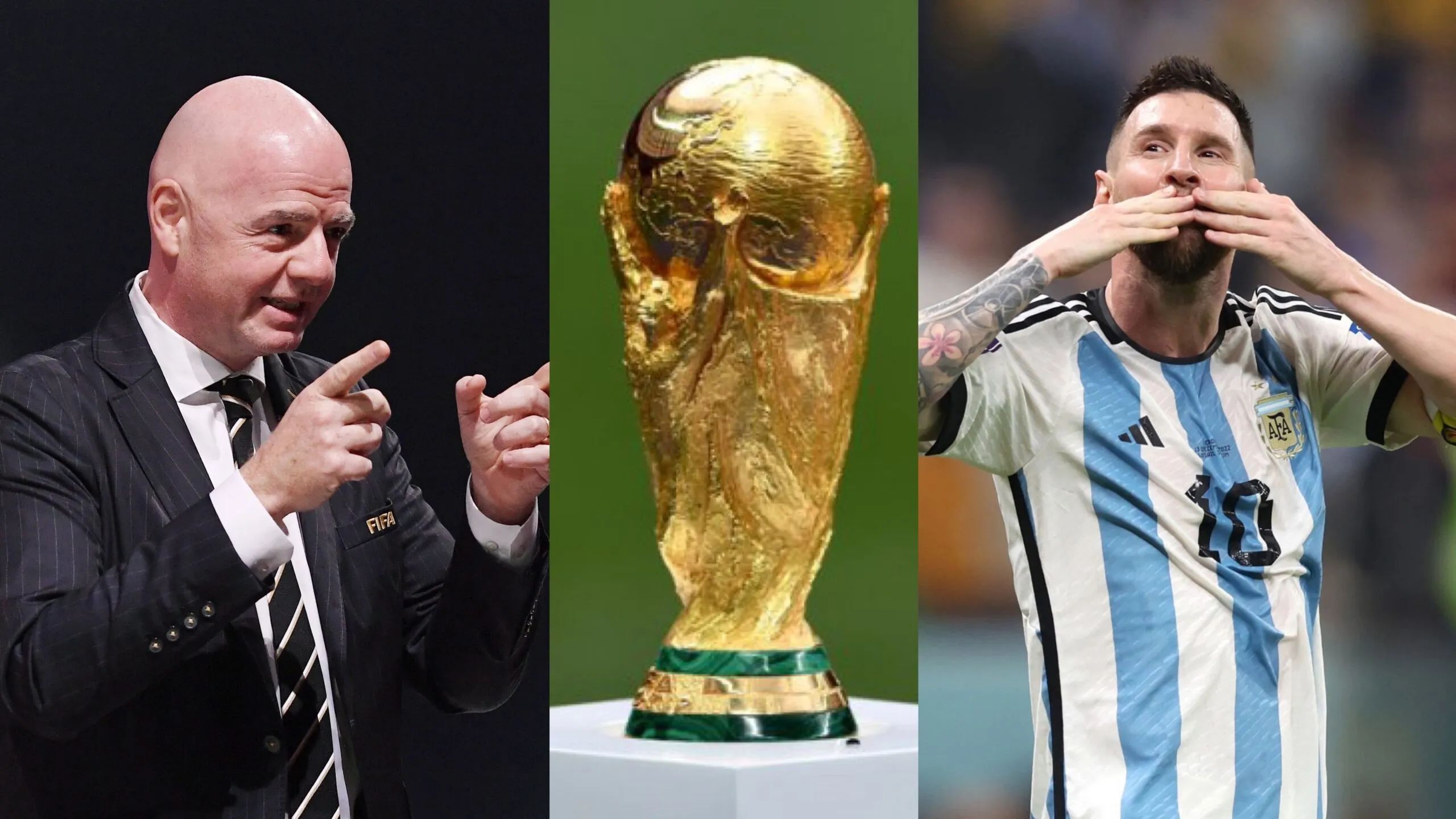 La vidéo qui prouve que Infantino et la FIFA voulaient  le sacre de Messi