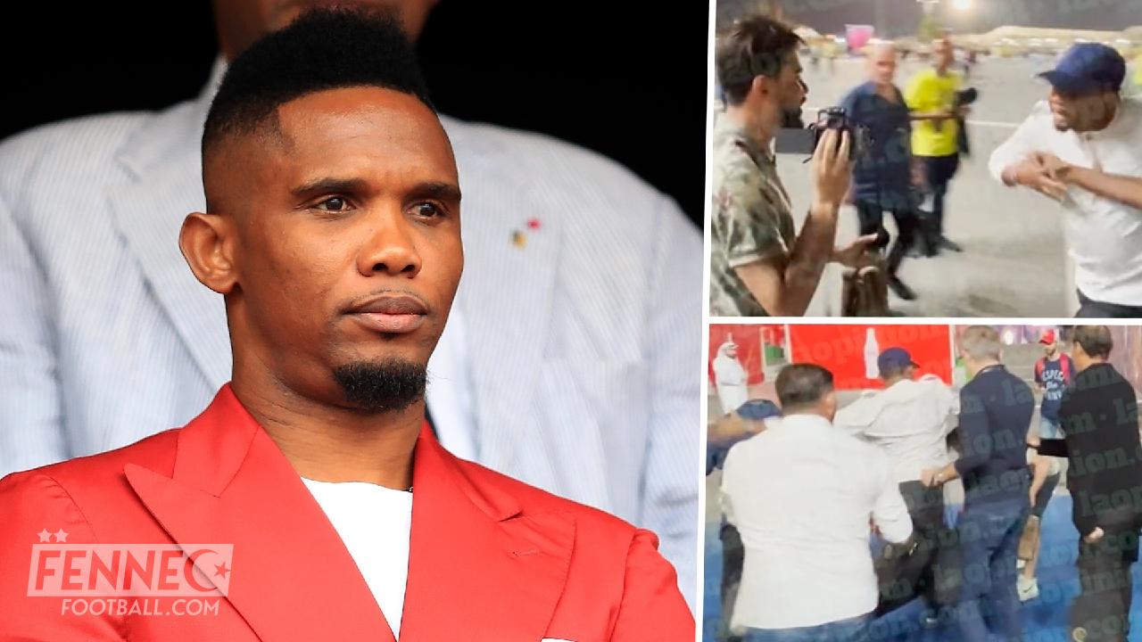 Incroyable – Agressé par Eto’o : le vlogueur algérien risque la prison 