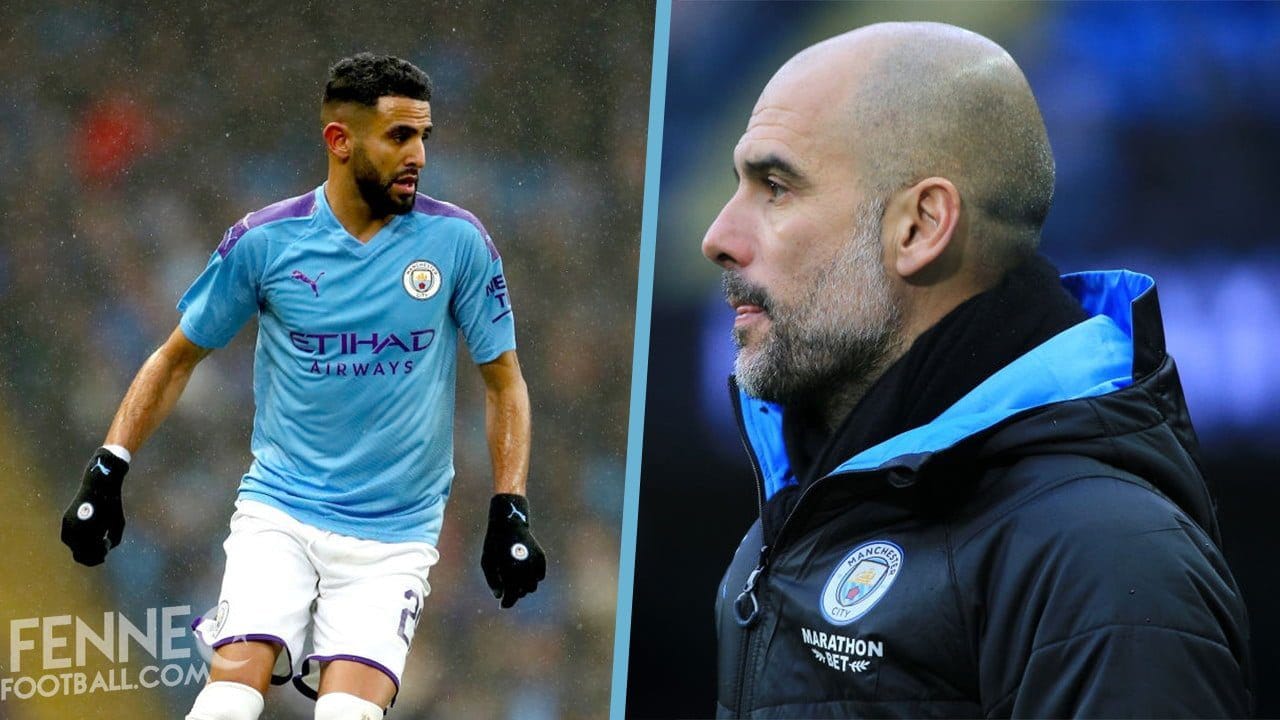  L'étrange réaction de Guardiola suite au Coup franc de Riyad Mahrez