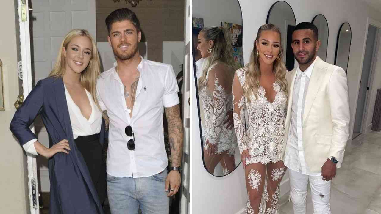 Voici en image, la femme à Mahrez, Taylor Ward, avant la chirurgie esthétique