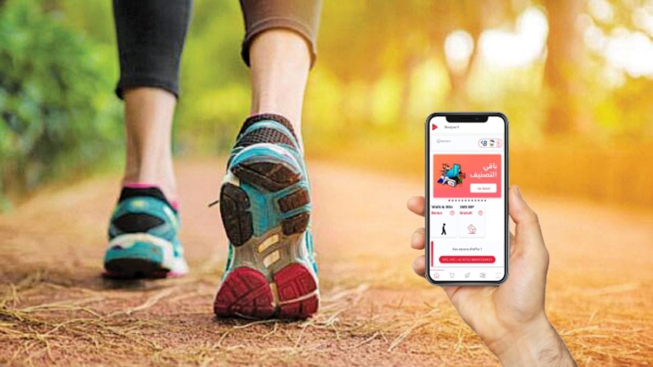 Walk & Win de Djezzy App en Algérie : Marcher et gagner  des gigas d’Internet : voici comment procéder
