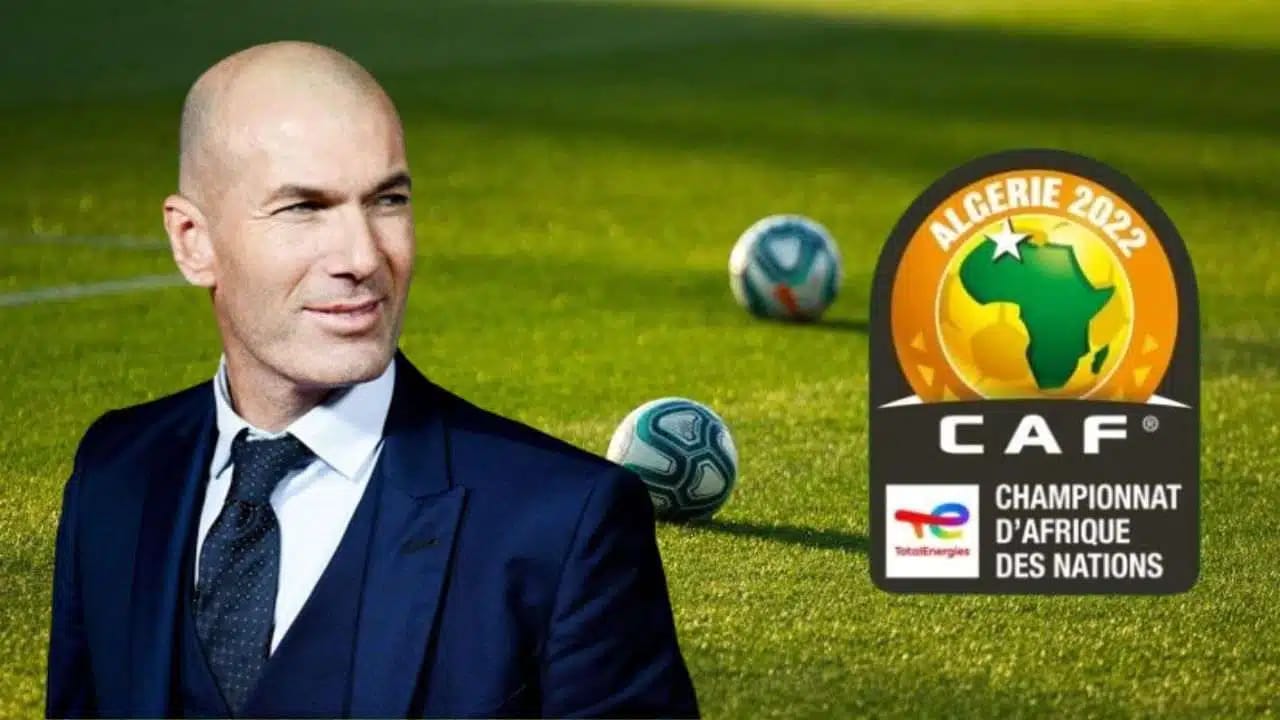 Algérie: Zidane officiellement invité au match d’ouverture du CHAN 2022