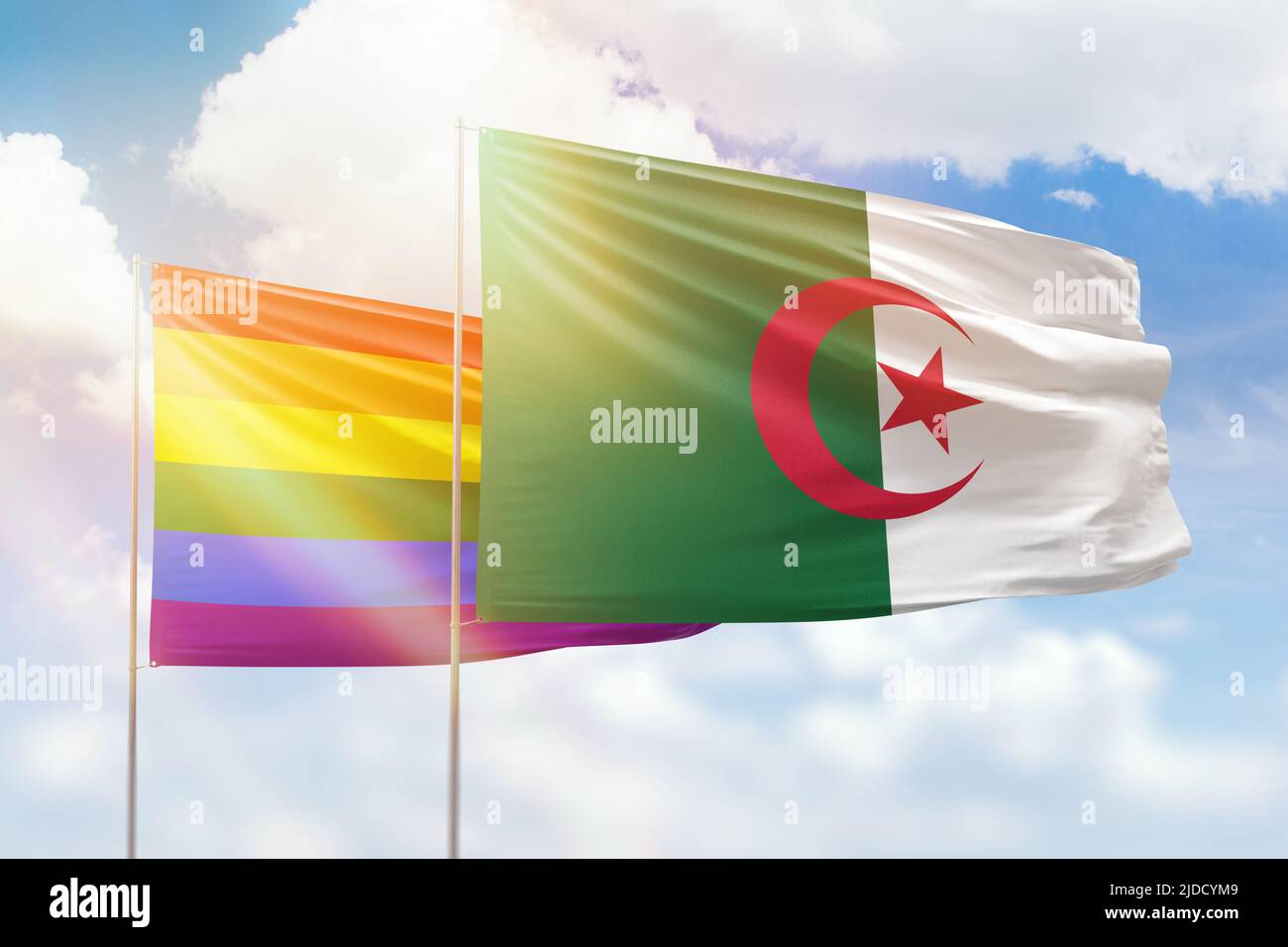 L’Algérie déclare la guerre aux couleurs arc-en-ciel LGBT