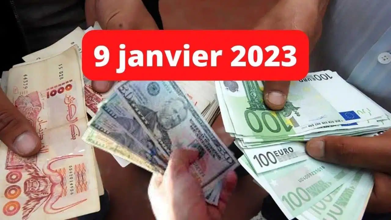 Taux de change en Algérie: Situation dinar devant l’euro ce 9 janvier 2023