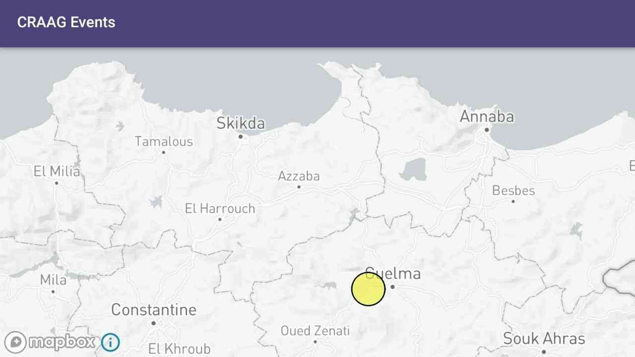 Tremblement de terre en Algérie : la ville de Guelma sous les secousses.
