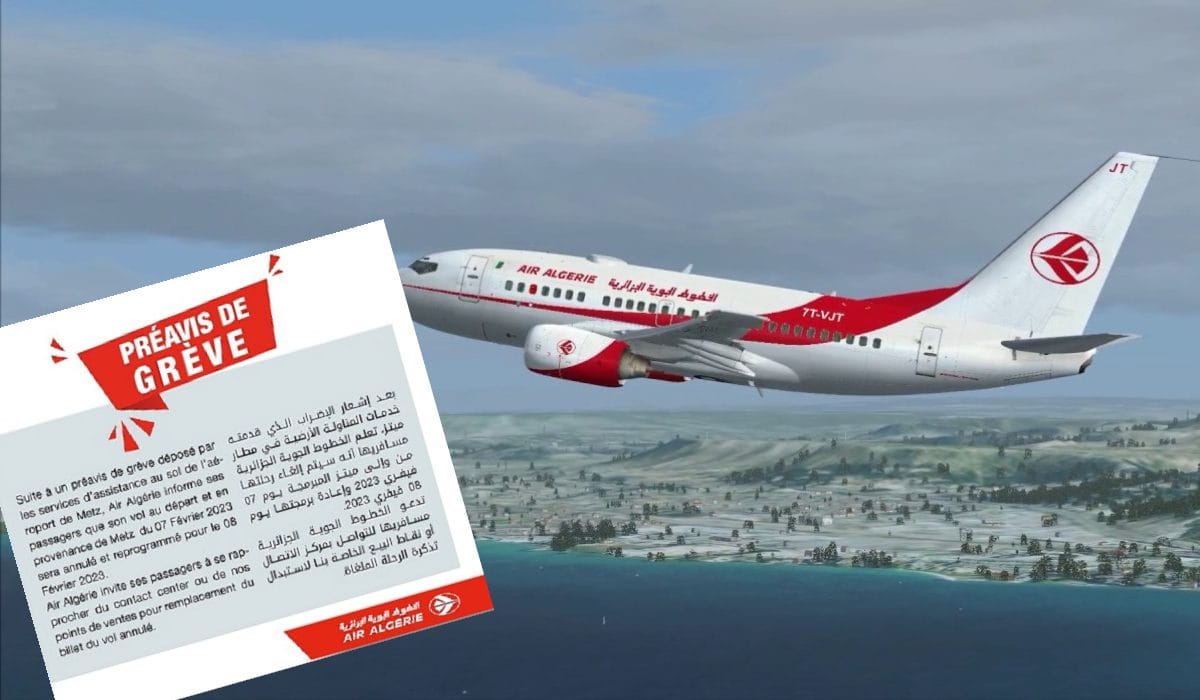 Air Algérie : Ces vols entre  Paris et Alger seront annulés pour cette raison