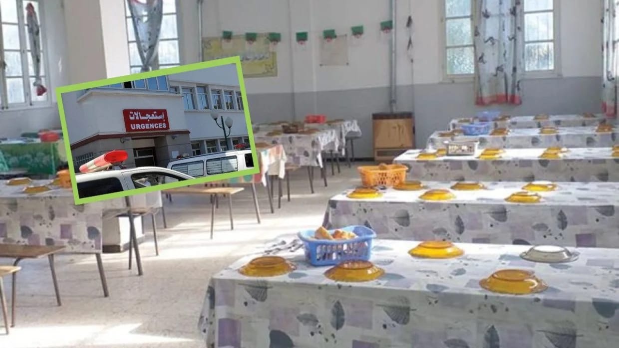 L'énorme scandale, 130 élèves intoxiqués dans une cantine scolaire à Saïda L'énorme scandale, 130 élèves intoxiqués dans une cantine scolaire à Saïda