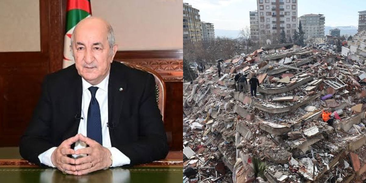 Séisme en Turquie : Tebboune offre une aide