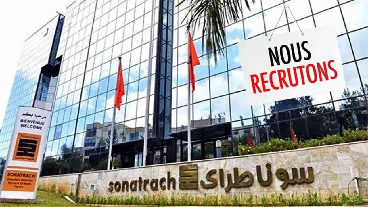 Emploi en Algérie : Sonatrach, lance une nouvelle campagne de recrutement dans ces wilayas