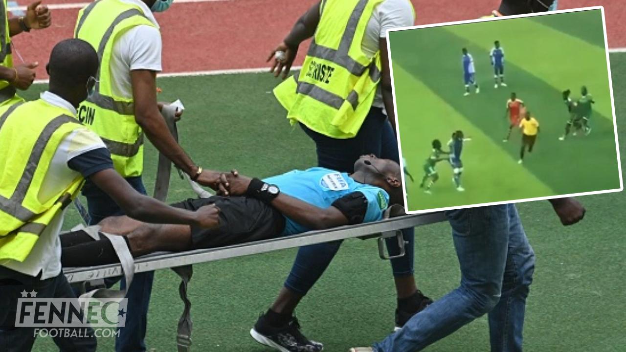 Foot africain: un arbitre brutalement agressé par des joueurs pour cette raison (Vidéo)
