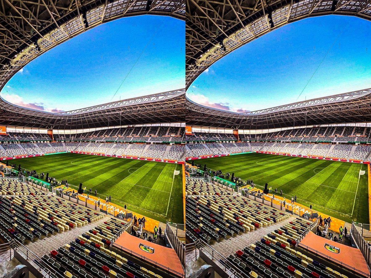 Le stade Nelson Mandela