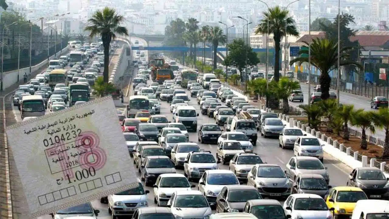 Algérie : Voici la date de mise en vente de la Vignette automobile 2023